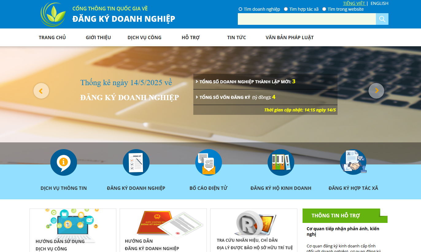 Thủ tục Đăng ký thành lập hộ kinh doanh