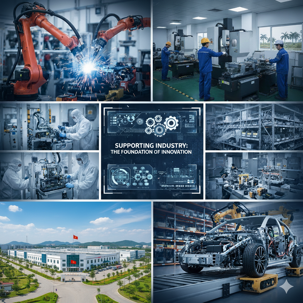 Nghị định 205/2025/NĐ-CP -  Chính sách tạo đột phá cho Công nghiệp Hỗ trợ 2 Gemini Generated Image hmw017hmw017hmw0